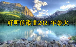 好听的歌曲2021年最火,2021网红歌曲 前十名